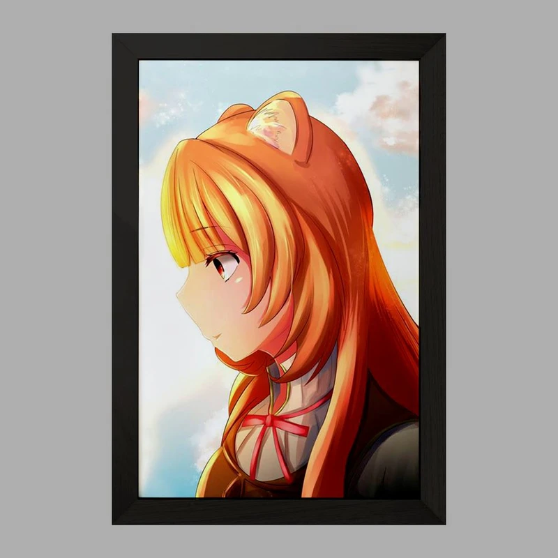 تابلو خندالو مدل رافتالیا انیمه ظهور قهرمان سپر  کد 15933