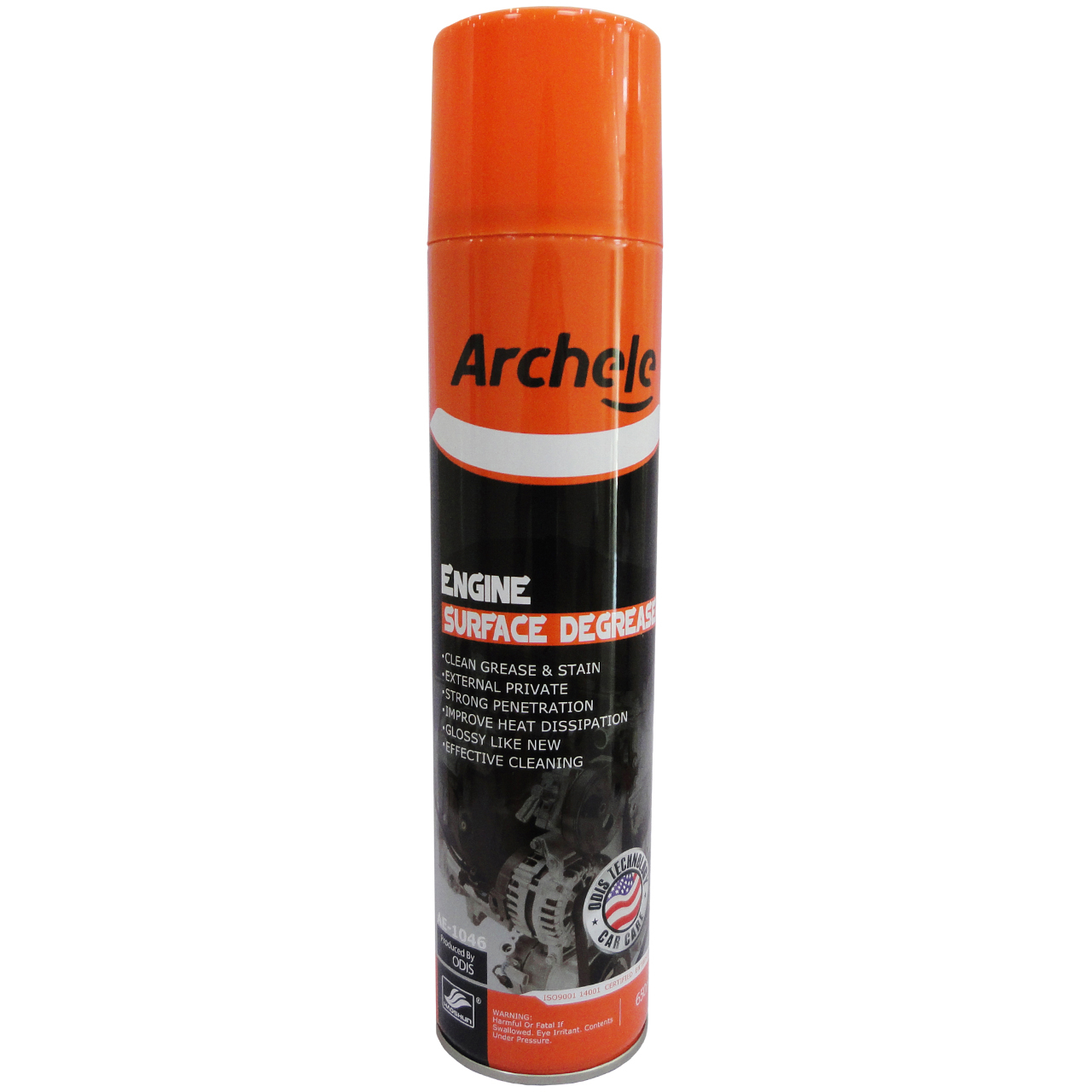 اسپری روی موتور شوی آرچل  مدل AE-1046 حجم 650 میلی لیتر