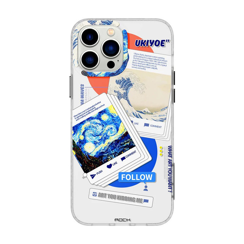 کاور راک مدل rpc2279 painthings مناسب برای گوشی موبایل اپل iphone 13 pro max