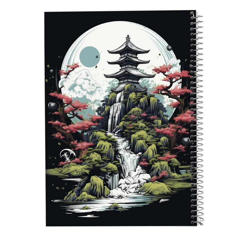 دفتر مشق 100 برگ مدوپد مدل Ghibli کد DF2461