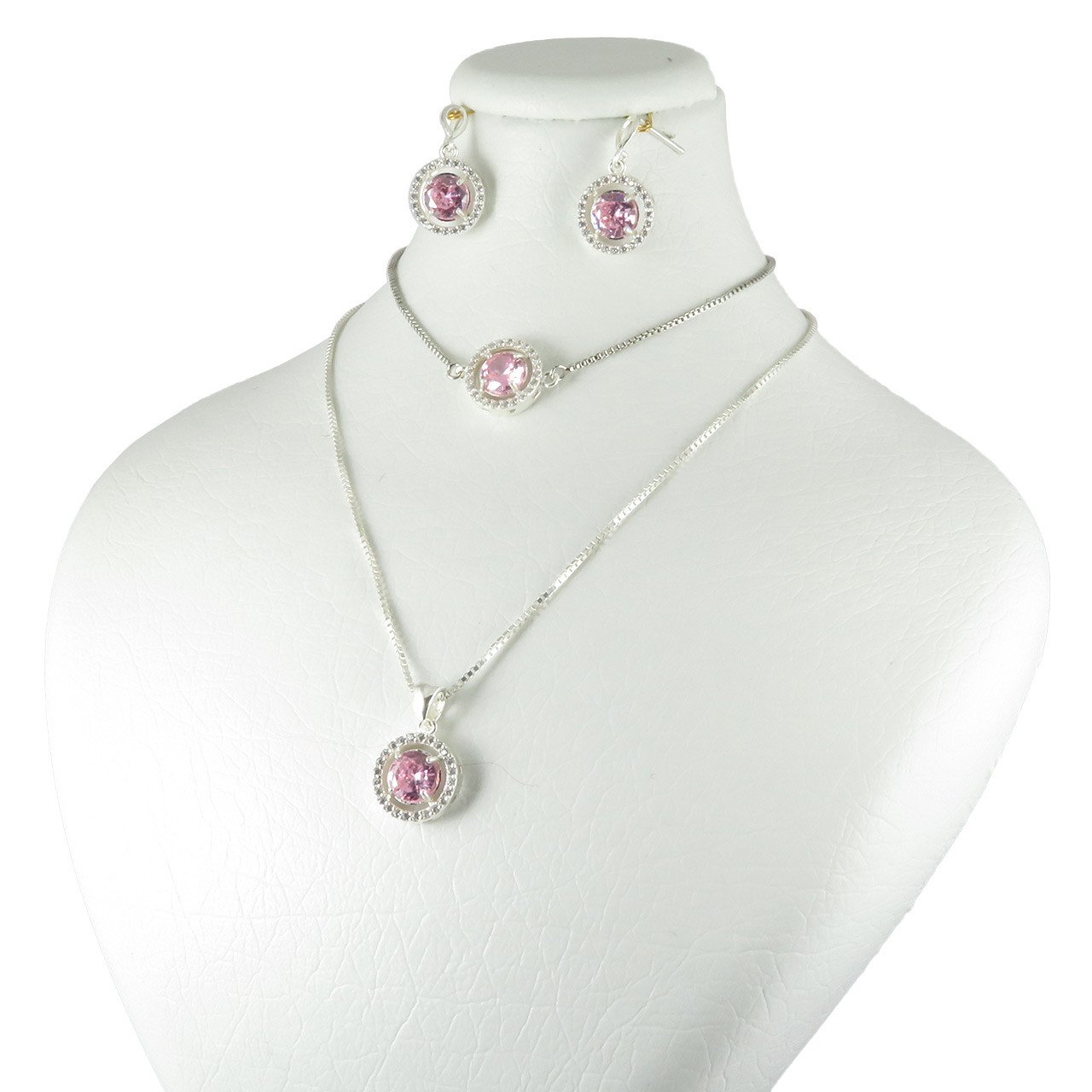 نیم ست نقره زنانه مدل AV180D-S7 C11