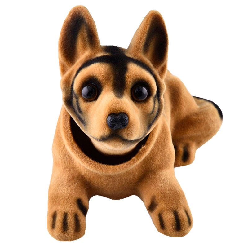 عروسک روی داشبورد سر متحرک  مدل Shepherd Dog