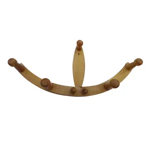 آویز لباس مدل دیواری تاشو و فرم پذیر طرح کمان