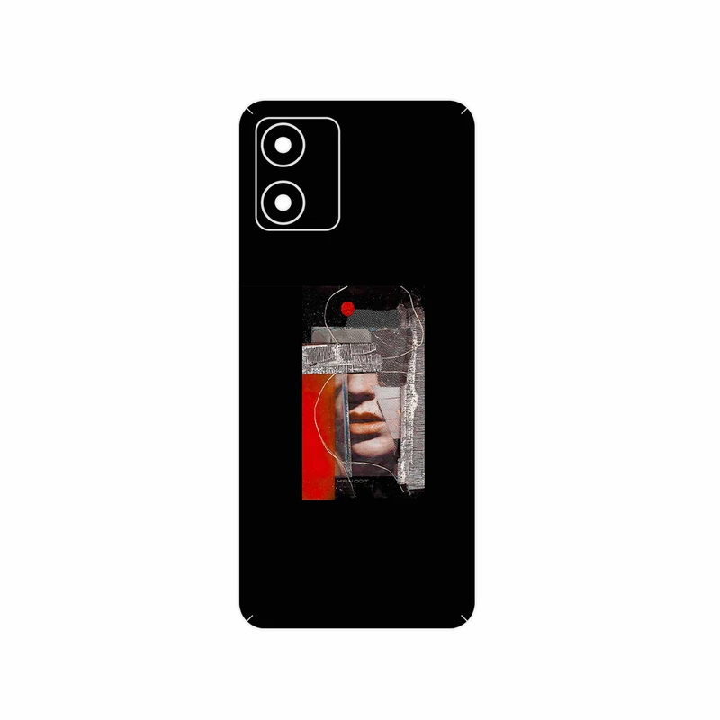 برچسب پوششی ماهوت مدل Collage of Mouth مناسب برای گوشی موبایل موتورولا Moto E13