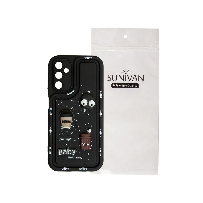 کاور سانیوان مدل فانتزی طرح هپل مناسب برای گوشی موبایل سامسونگ Galaxy S23 FE