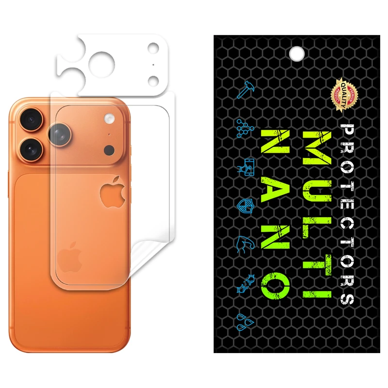 محافظ پشت گوشی مات نانو هیدروژل مولتی نانو مدل X-F1B مناسب برای گوشی موبایل اپل iPhone 17 Pro Max