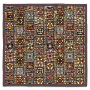 رومیزی طرح چهارخونه کد140055