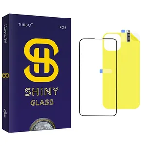 Atouchbo Shiny Screen Protector For Apple  iPhone 13 With Back Protector