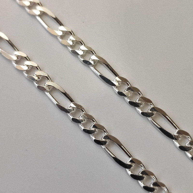 زنجیر نقره مردانه نقره جات لطفی مدل فیگارو کد ZNT014 زنجیر نقره مردانه نقره جات لطفی مدل فیگارو کد ZNT014