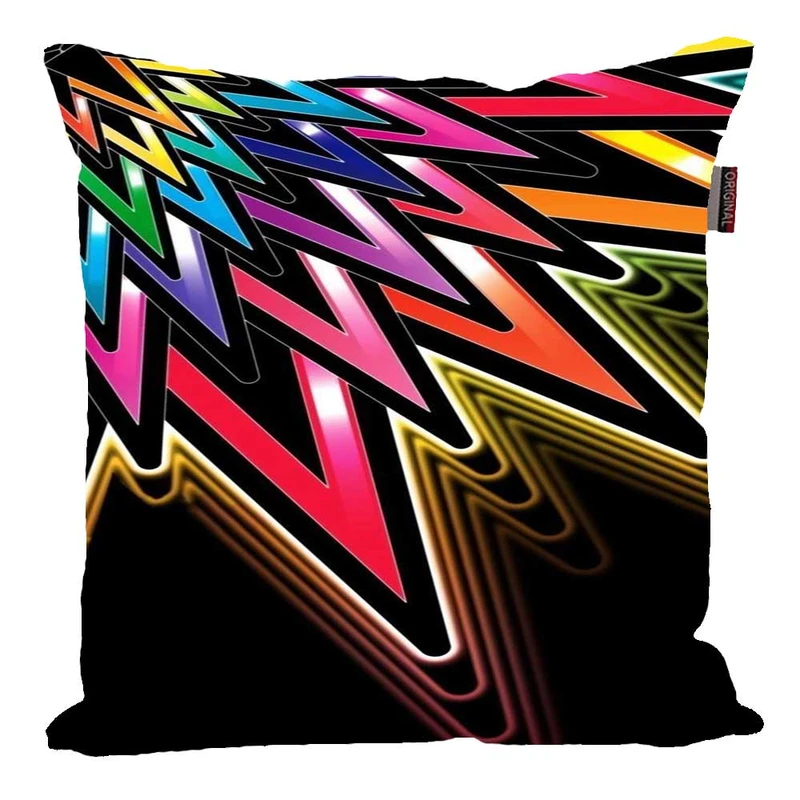 کوسن پاد آفرین مدل فانتزی رنگی مدرن سه بعدی کد p1264