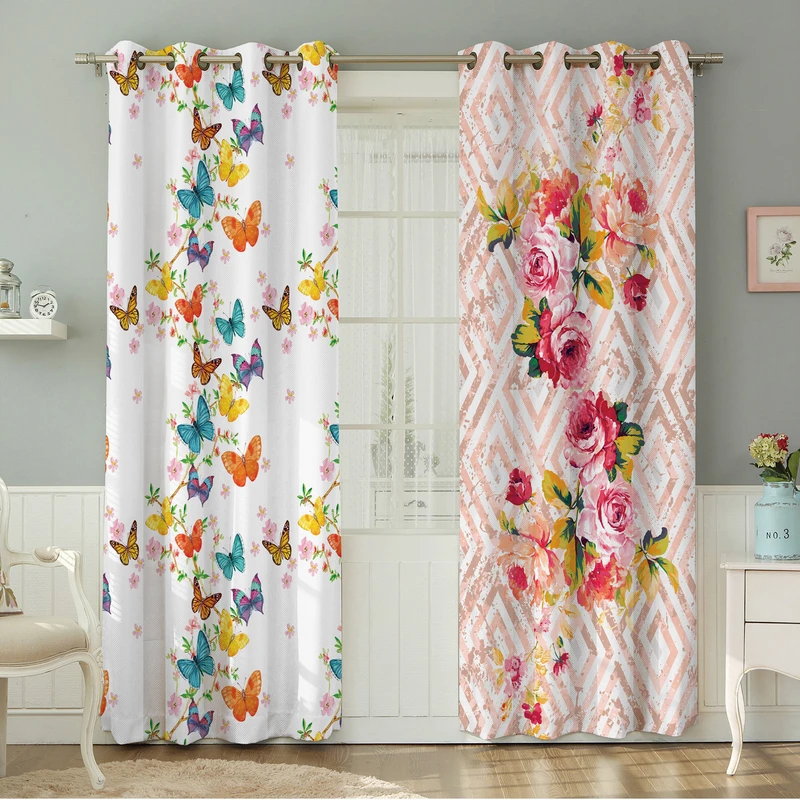 پرده نیروانا مدل هازان کد 4479 سایز 140×280 سانتی متر