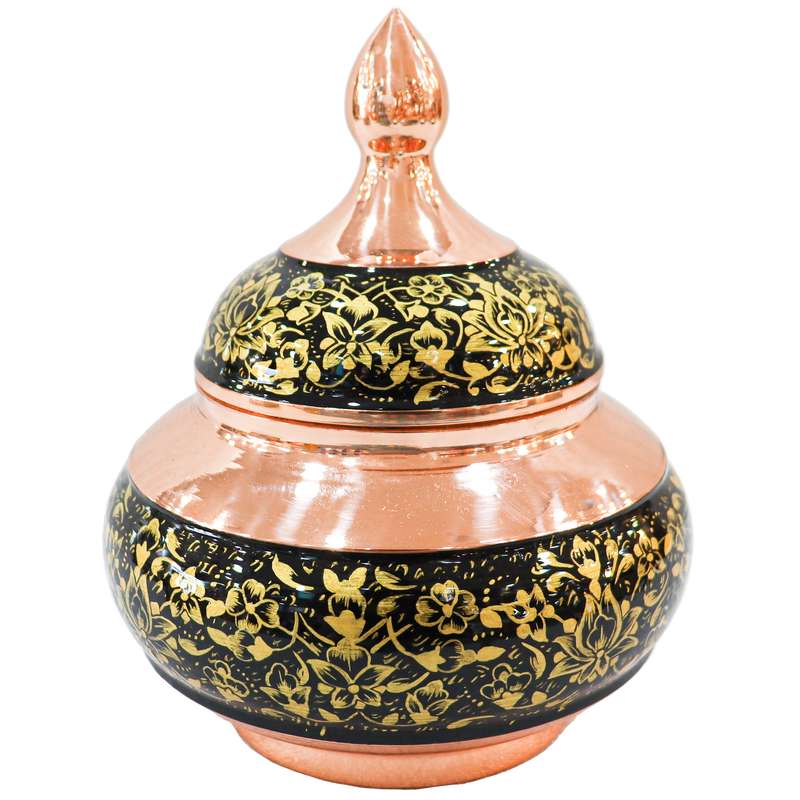 قندان مسی مدل پرداز طرح تشعیر کد 18p14