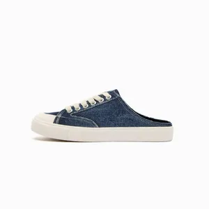 صندل زنانه زارا مدل DENIM OPEN BACK SNEAKERS