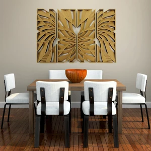 دیوار کوب مدل برجسته کد 3D-130x85 مجموعه 4 عددی