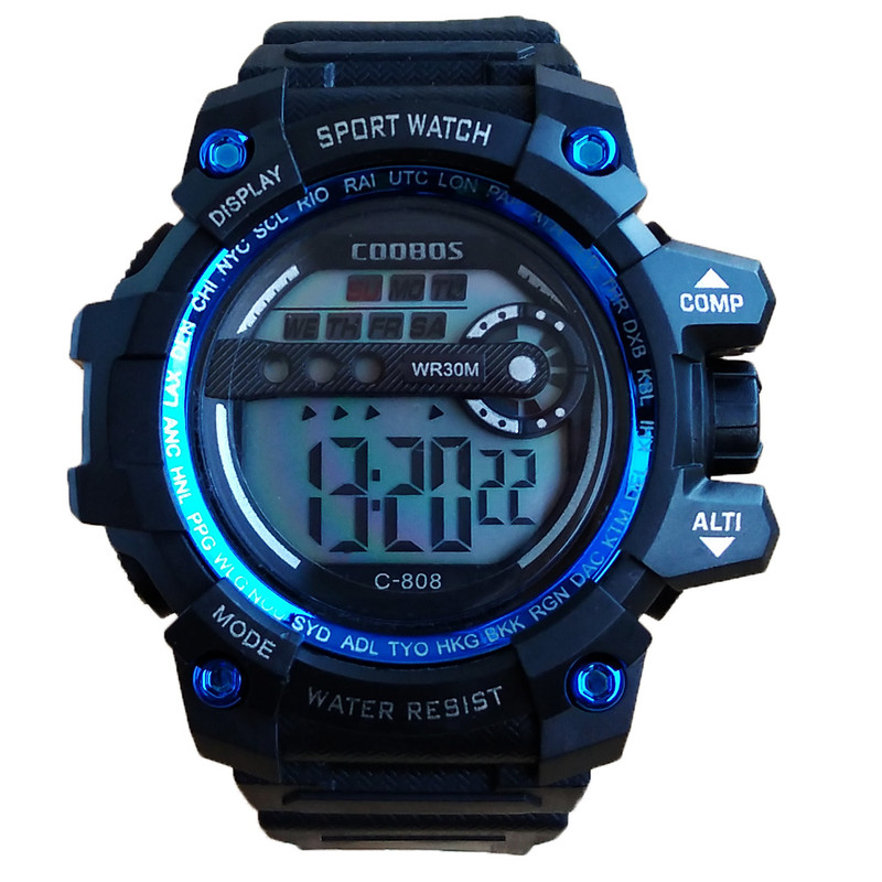 ساعت مچی دیجیتال پسرانه مدل SPORT کد EE-BL