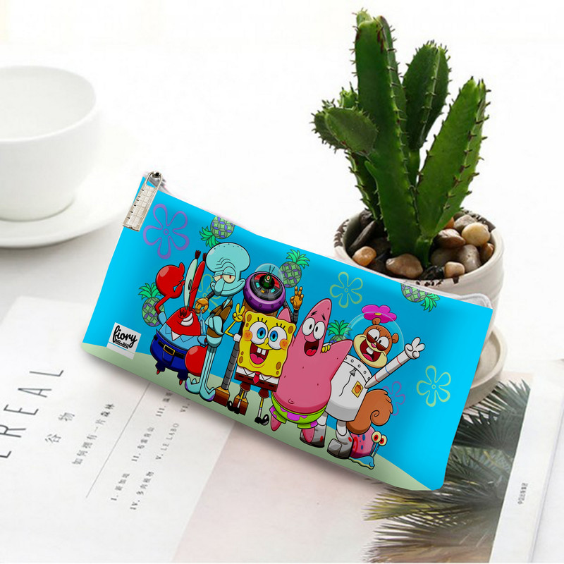 جامدادی مستر راد مدل باب اسفنجی طرح پاتریک و اختاپوس کد fiory 2033