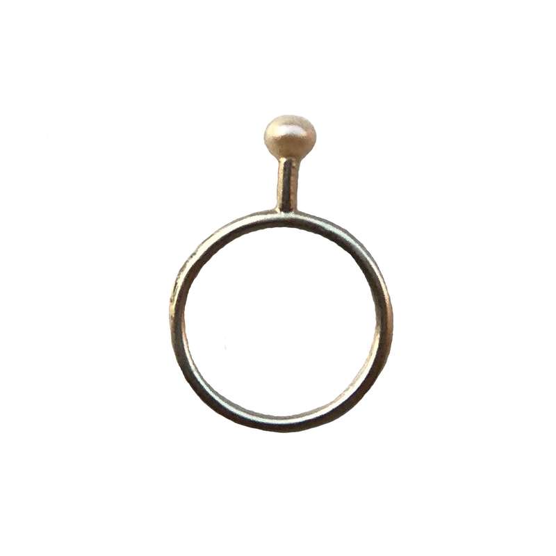 انگشتر نقره زنانه مدل HR-01