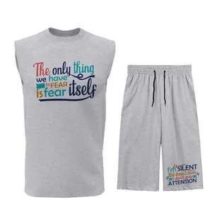 ست تاپ و شلوارک مردانه مدل T163G