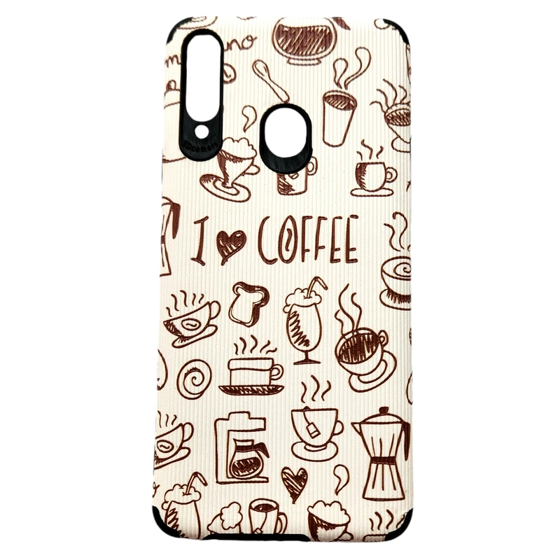 کاور مدل کبریتی طرح Coffee مناسب برای گوشی موبایل سامسونگ Galaxy A20S 