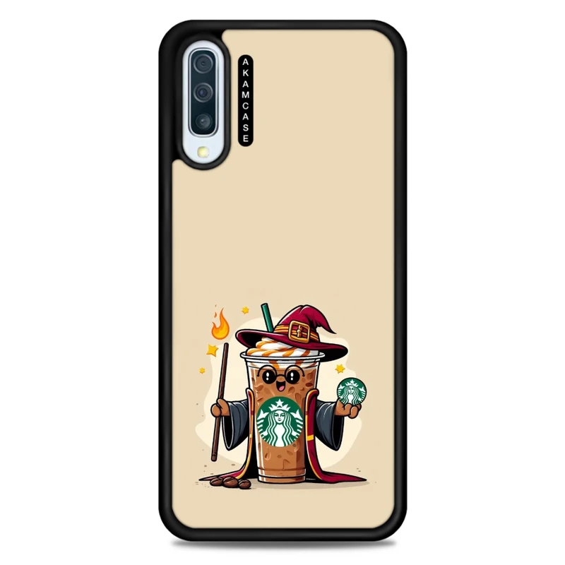کاور آکام مدل AMC-WSGA50-STARBUCKS-33 مناسب برای گوشی موبایل سامسونگ Galaxy A50