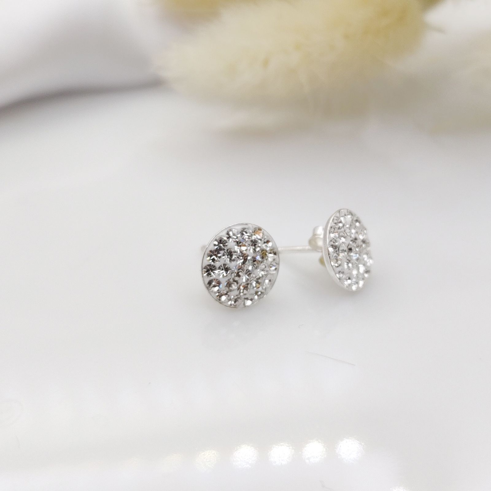 گوشواره نقره زنانه مدل لوکسb77 -  - 2