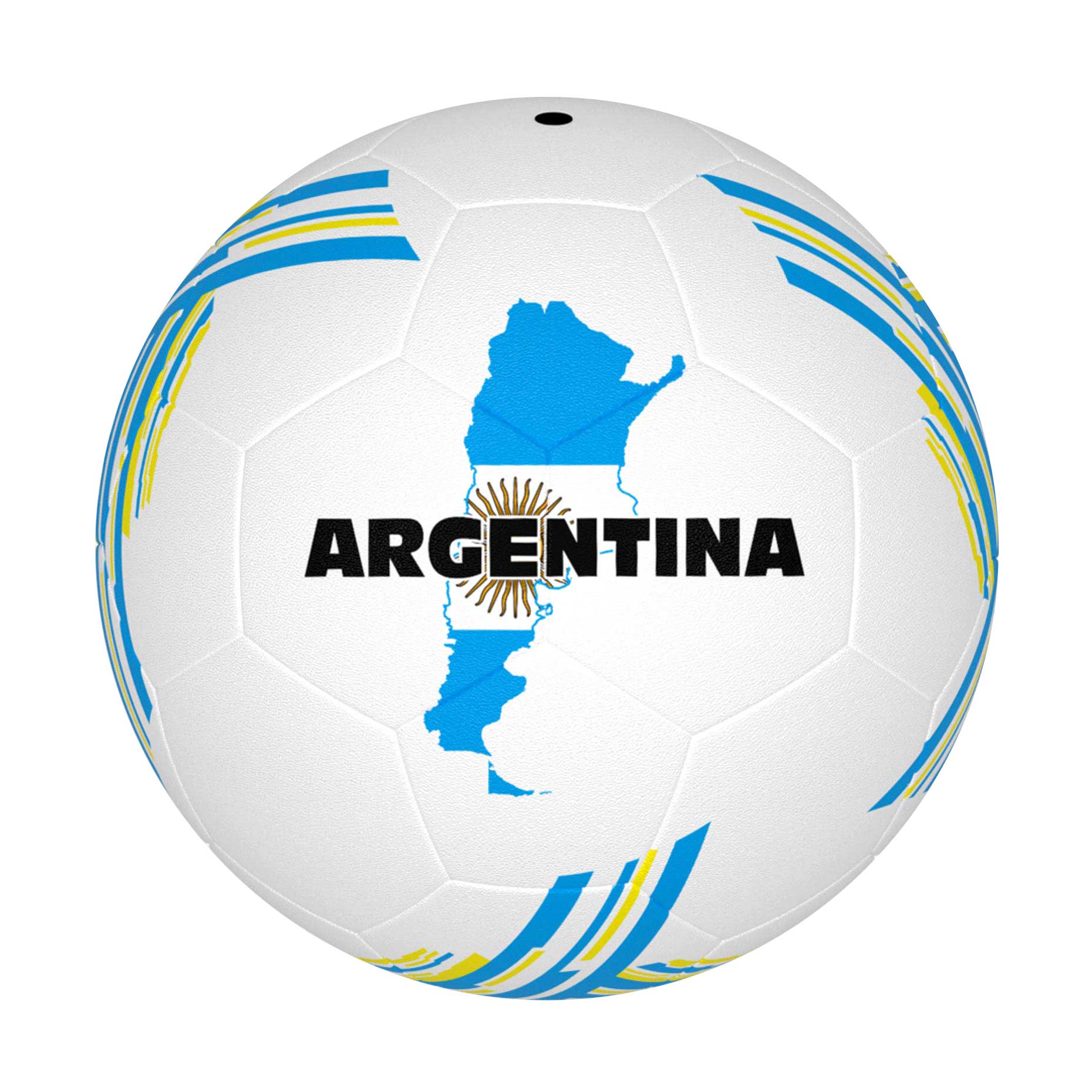 توپ فوتبال طرح آرژانتین مدل قطر2022