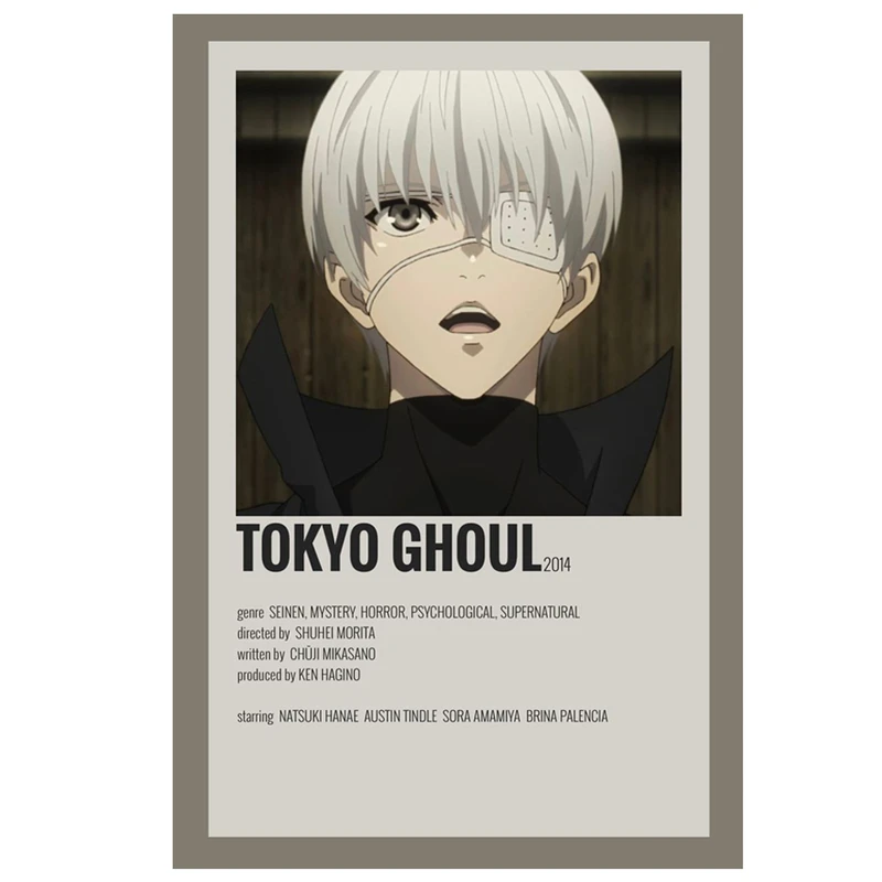 پوستر مدل کانکی Kaneki طرح انیمه توکیو غول Tokyo ghoul کد 773