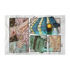 کاغذ کادو ترمه طراحان ایده مدل پترن هرمیون در هری پاتر کد strm1053