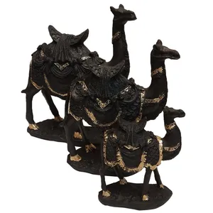 مجسمه دکوری مدل شتر مجموعه 3 عددی