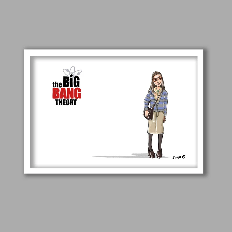 تابلو لیلیان مدل سریال بیگ بنگ تئوری The Big Bang Theory کد LA-G11522