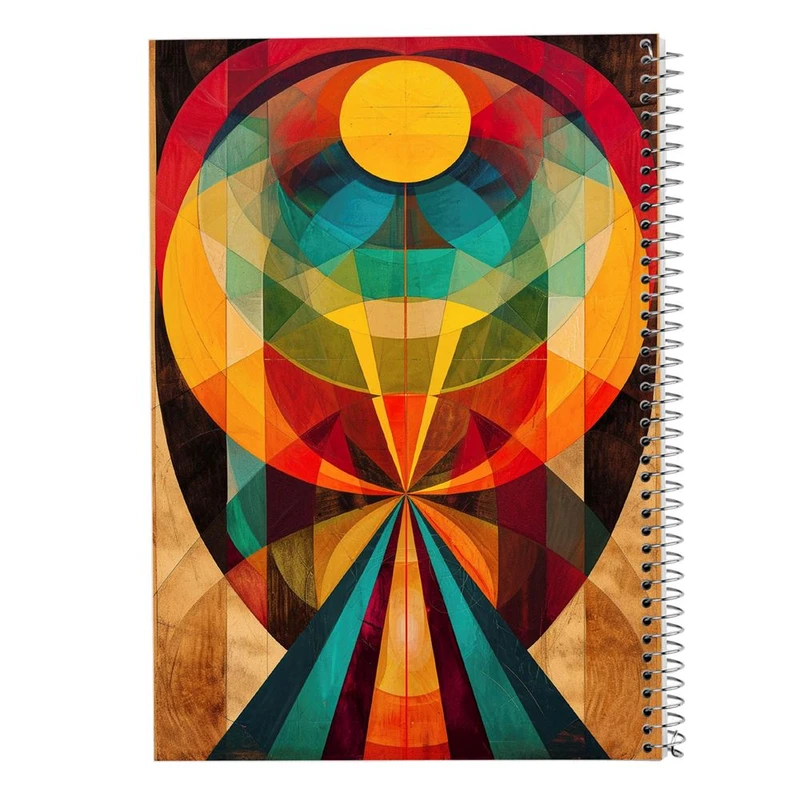 دفتر نقاشی 50 برگ مدوپد مدل اشکال فانتزی کد DF16328