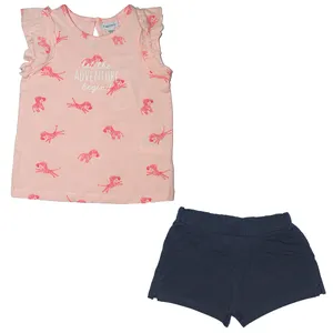 ست تاپ و شلوارک دخترانه او وی اس مدل 4600010