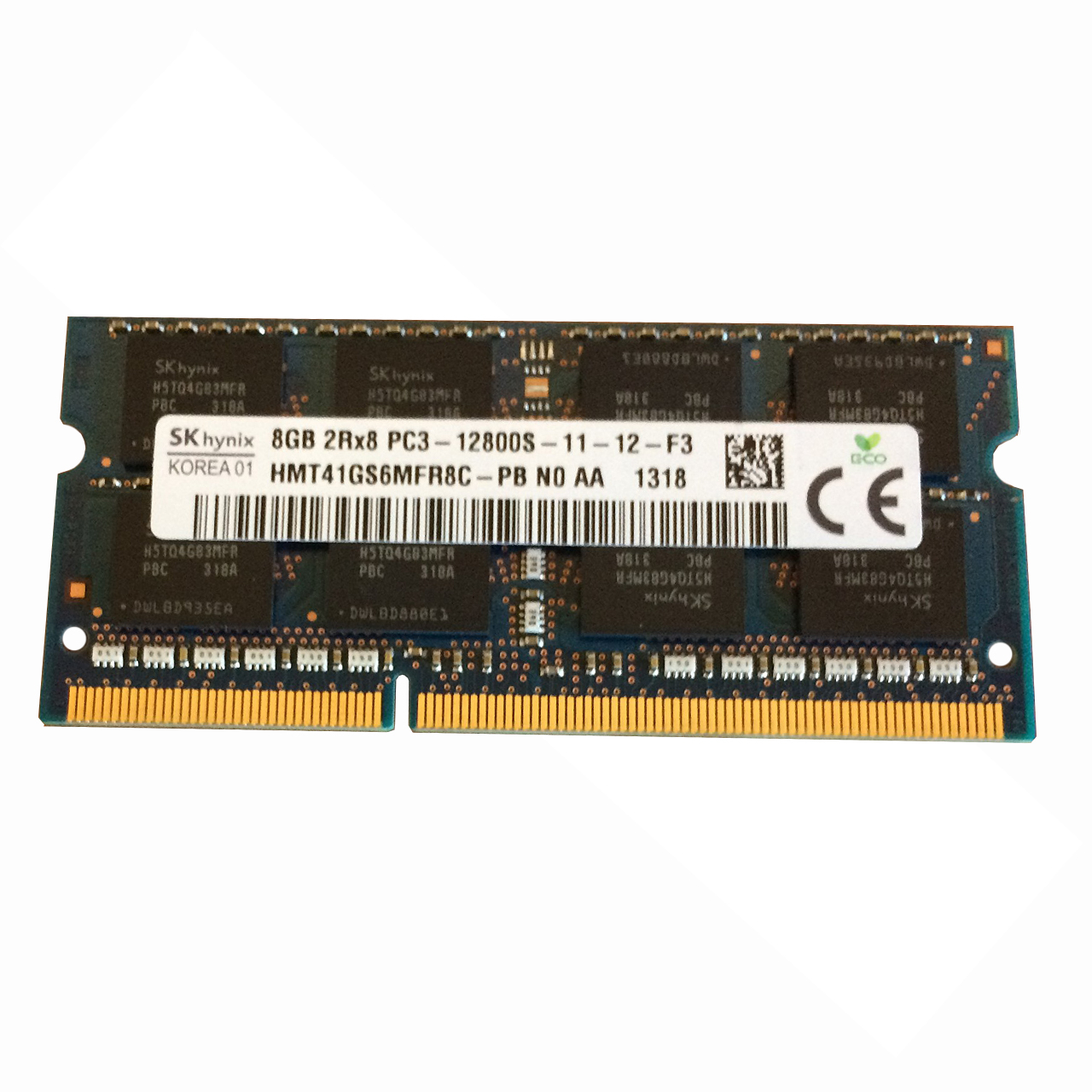 رم لپتاپ DDR3 تک کاناله 8 گیگابایت فرکانس 1600 مگاهرتز مدل PC3 12800S
