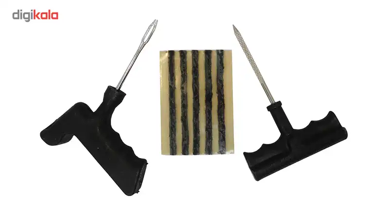 ست ابزار پنچرگیری لاستیک خودرو زادو مدل کمل