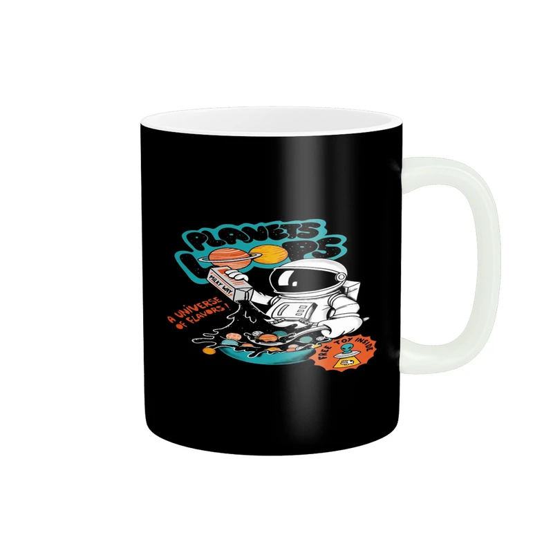 ماگ پادآفرین مدل کهکشانی طرح فضانورد کد p2189