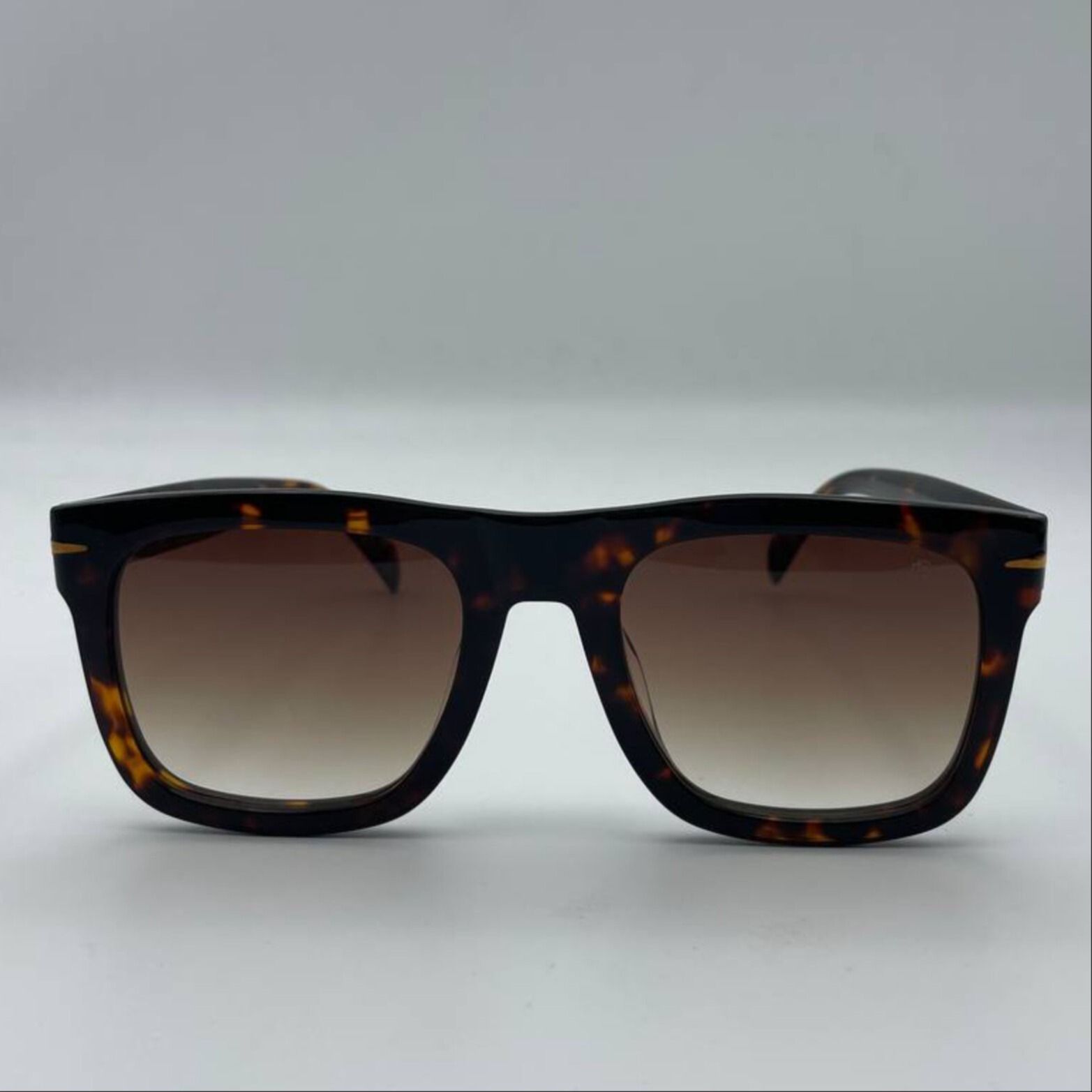 عینک آفتابی مربعی غیر پلاریزه دیوید بکهام مدل DB7020 05 -  - 11