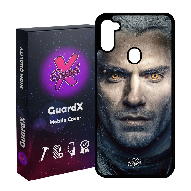 کاور گارد ایکس طرح Witcher مدل Glass10177 مناسب برای گوشی موبایل سامسونگ Galaxy A11 / M11