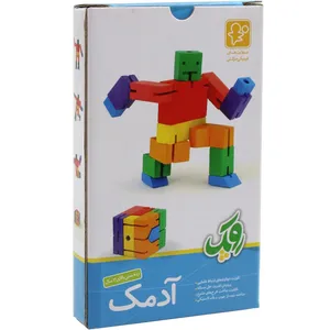 بازی آموزشی چوبین مدل آدمک