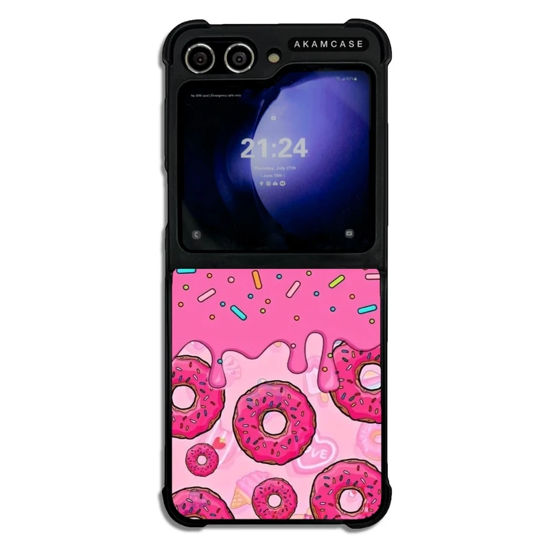کاور آکام مدل AMC-WSGZFLIP5-PINK-28 مناسب برای گوشی موبایل سامسونگ Galaxy Z Flip 5