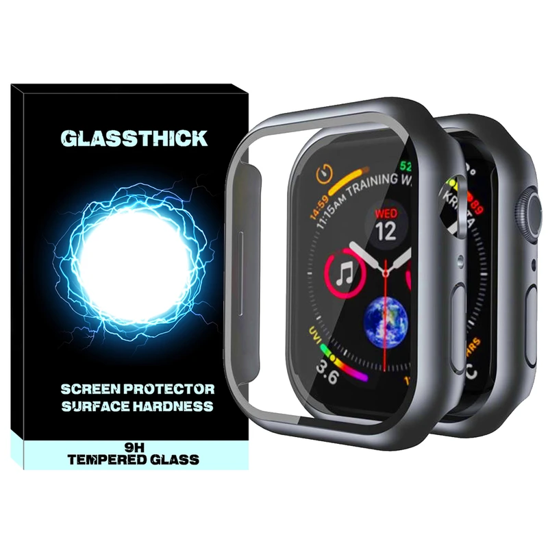 کاور گلستیک مدل GUARD-GL مناسب برای اپل واچ Series SE 2022 Aluminum Case 40mm / SE 2021 Aluminum Case 40mm / Series 5 40mm / Series 6 40mm / Series 4 40mm