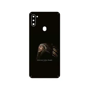 MAHOOT Portrait of an Indian Man Cover Sticker for Samsung Galaxy M11