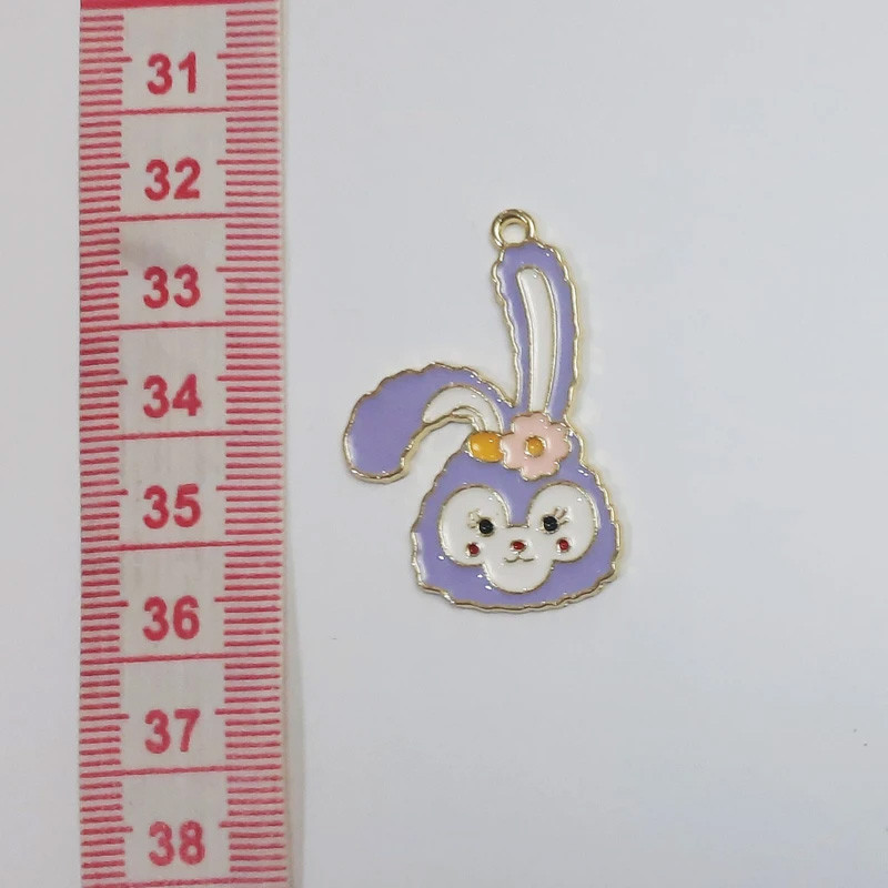 آویز گردنبند دخترانه مدل خرگوش گل به سر کد 1-55 آویز گردنبند دخترانه مدل خرگوش گل به سر کد 1-55