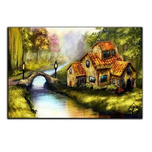 تابلو شاسی بکلیت طرح خانه جنگلی مدل SH-S5278