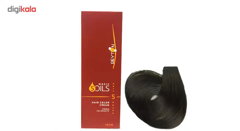 رنگ مو ریتون مدل Salon line شماره m7 زیتونی حجم 150 میلی لیتر