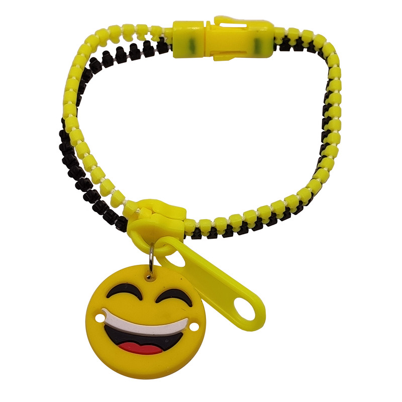 دستبند دخترانه طرح زیپ کد RKH_938 دستبند دخترانه طرح زیپ کد RKH_938