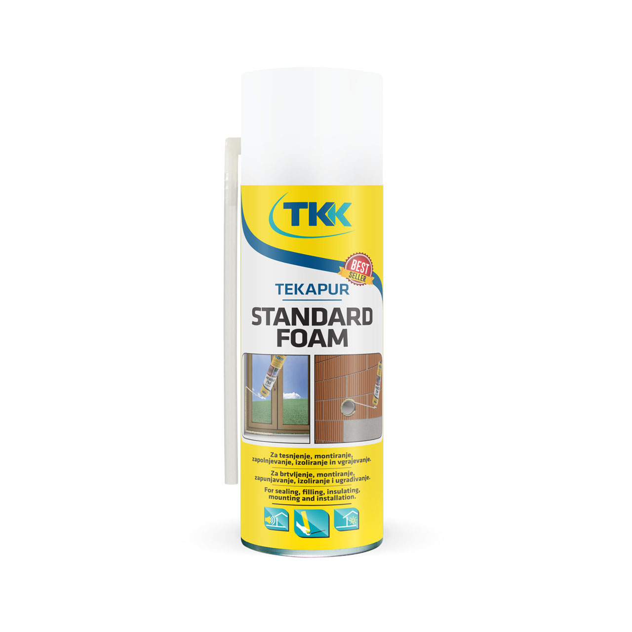 فوم پلی اورتان استاندارد تی کی کی مدل Tekapur Standard Spray حجم 250 میلی لیتر