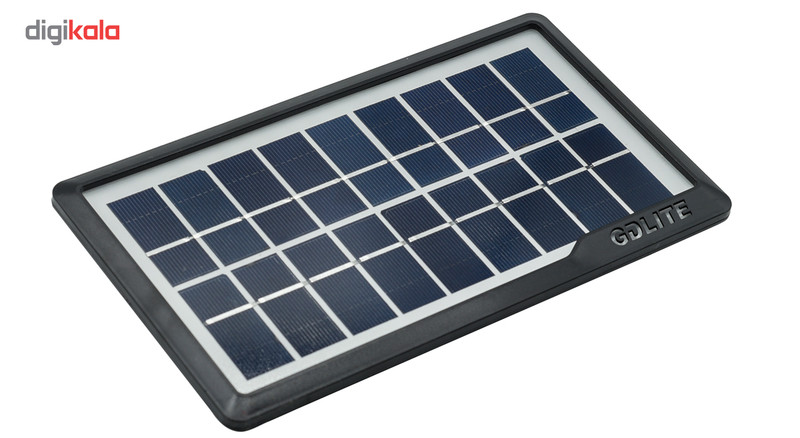 چراغ اضطراری و اسپیکر خورشیدی جی دی لایت مدل GD-8057 چراغ اضطراری و اسپیکر خورشیدی جی دی لایت مدل GD-8057