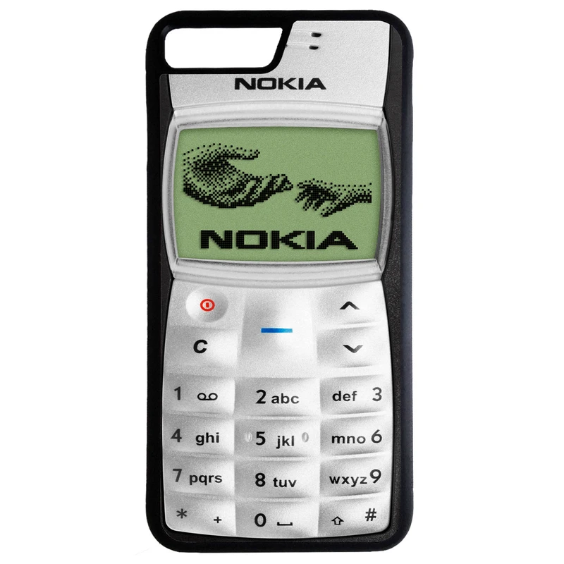 کاور طرح نوکیا قدیمی کد 7086 مناسب برای گوشی موبایل اپل iphone 7 plus/8 plus