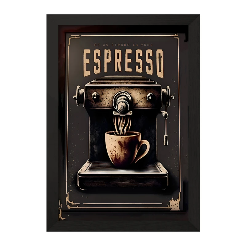 تابلو خندالو مدل قهوه کد F10398