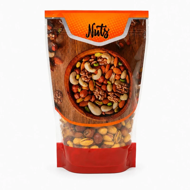 آجیل چهار مغز ممتاز - 500 گرم